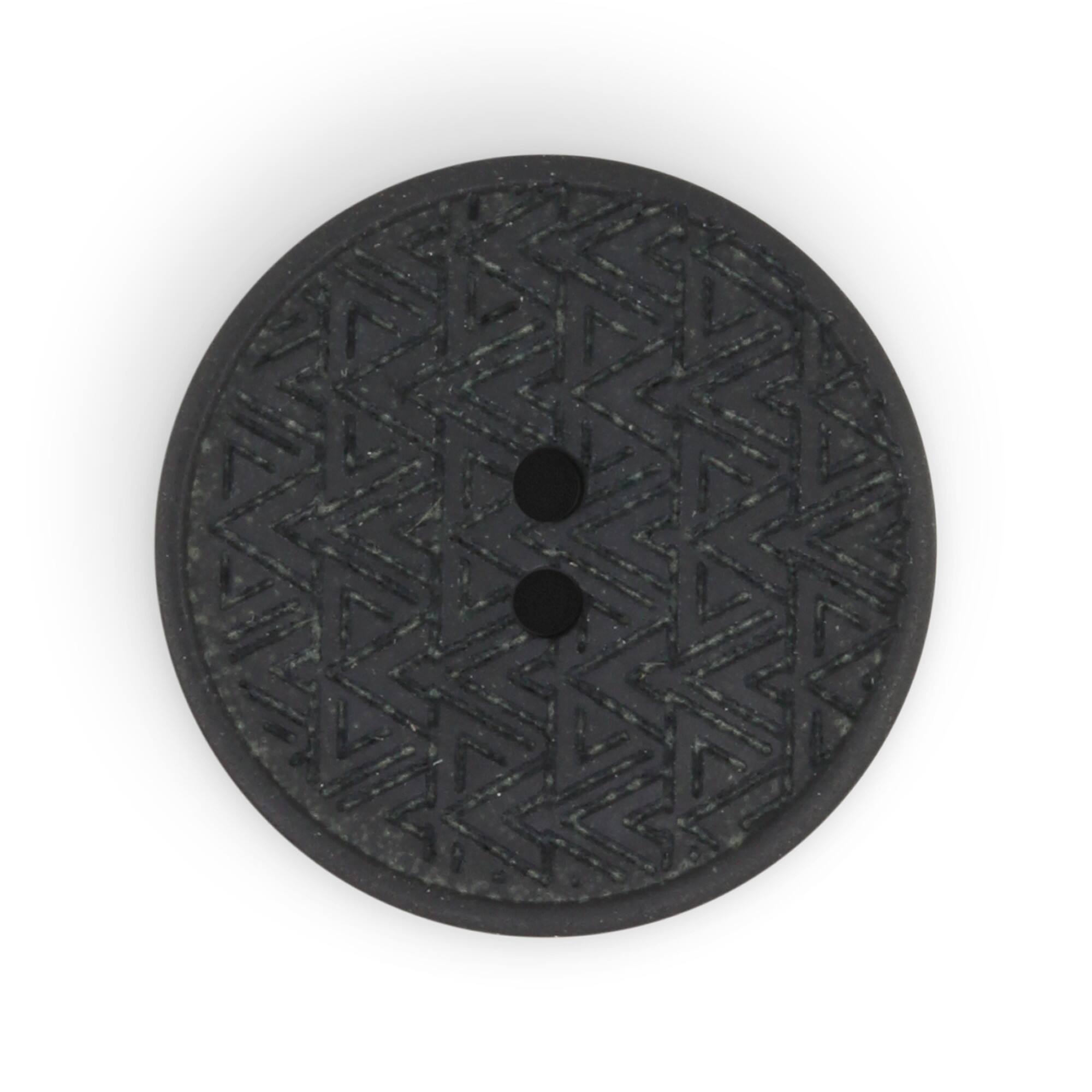 Dritz® 20mm Recycled Hemp Geometric Round Button